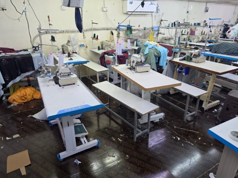 Bulk clothing stock prepared for wholesale supply to UAE retailers