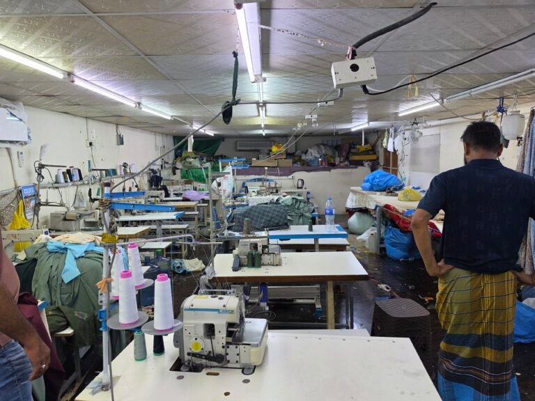 Branding, embroidery and finishing applied to garments